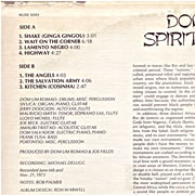 DOM UM ROMAO / Spirit Of The Times